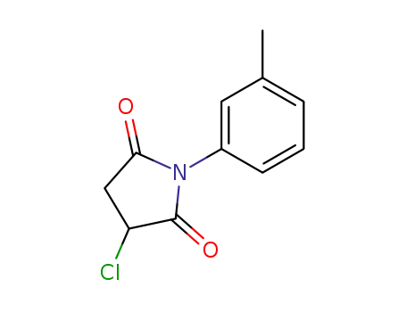 3-chloro-1-<i>m</i>-tolyl-pyrrolidine-2,5-dione