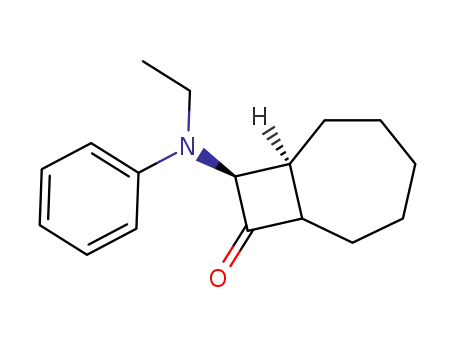 endo-9-(ethylphenylamino)bicyclo<5.2.0>nonan-8-one