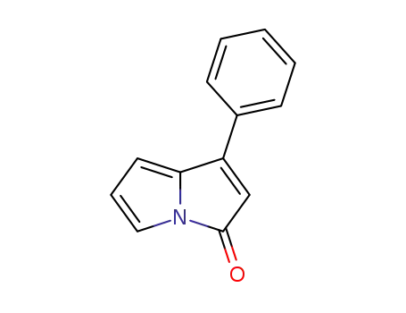 Molecular Structure of 57674-94-9 (3H-Pyrrolizin-3-one, 1-phenyl-)