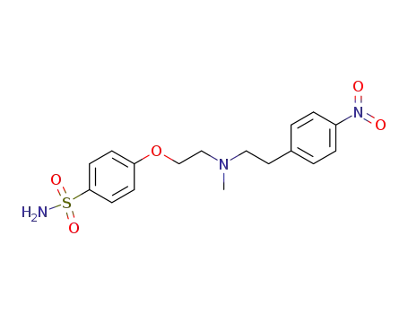 4-(2-{Methyl-[2-(4-nitro-phenyl)-ethyl]-amino}-ethoxy)-benzenesulfonamide