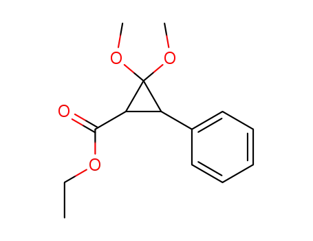 2,2-Dimethoxy-3-phenyl-cyclopropanecarboxylic acid ethyl ester