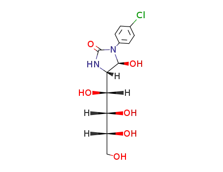 (4S,5S)-4-(D-arabino-tetritol-1-yl)-1-(4-chlorophenyl)-5-hydroxyimidazolidin-2-one