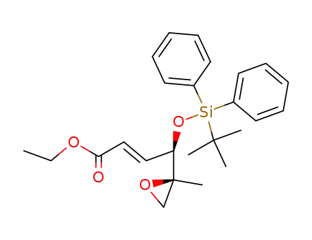 Ethyl 4(R)-(tert-Butyldiphenylsiloxy)-5,6-epoxy-5(S)-methyl-but-2(E)-enoate