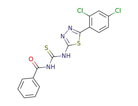 Benzamide,
N-[[[5-(2,4-dichlorophenyl)-1,3,4-thiadiazol-2-yl]amino]thioxomethyl]-