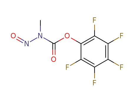 pentafluorophenyl N-methyl-N-nitrosocarbamate