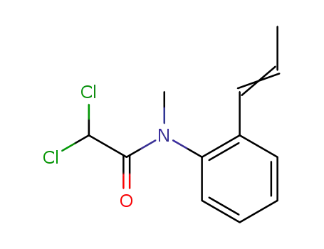 (Z/E)-2,2-Dichloro-N-methyl-N-<o-(prop-1-enyl)-phenyl>acetamide