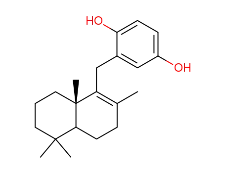 2-((S)-2,5,5,8a-Tetramethyl-3,4,4a,5,6,7,8,8a-octahydro-naphthalen-1-ylmethyl)-benzene-1,4-diol