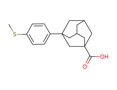 3-(4-Methylthiophenyl)-1-adamantanecarboxylic acid