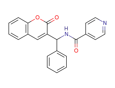 3-(isonicotinoylaminobenzyl)-2H-1-benzopyran-2-one