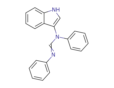 N,N'-diphenyl-N'-(3-indolyl)amidine