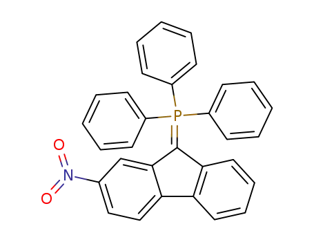 Molecular Structure of 7151-67-9 ((2-nitro-9H-fluoren-9-ylidene)(triphenyl)-lambda~5~-phosphane)