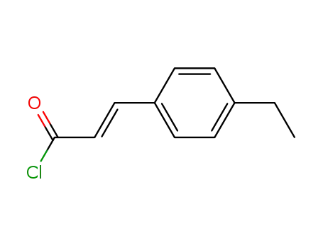 (E)-4-ethylcinnamic acid chloride