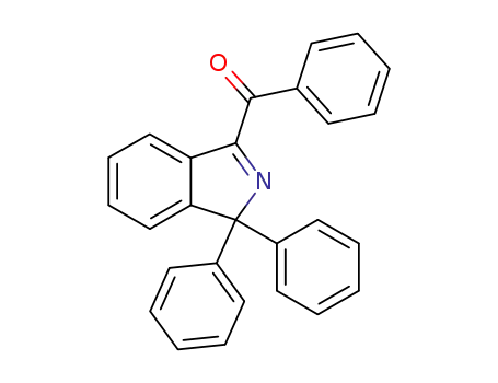 Molecular Structure of 144632-38-2 (Methanone, (1,1-diphenyl-1H-isoindol-3-yl)phenyl-)