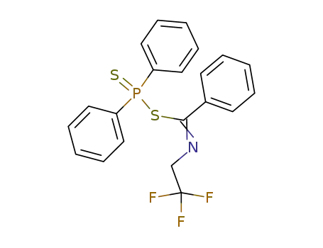 S-<N-(2,2,2-trifluoroethyl)benzimidoyl> diphenyldithiophosphinate