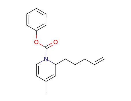 4-Methyl-2-pent-4-enyl-2H-pyridine-1-carboxylic acid phenyl ester