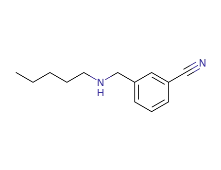 Benzonitrile, 3-((pentylamino)methyl)-