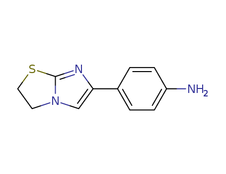 Benzenamine,4-(2,3-dihydroimidazo[2,1-b]thiazol-6-yl)-