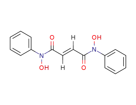 Molecular Structure of 87839-04-1 (fumaryl-bis-N-phenyl hydroxamic acid)
