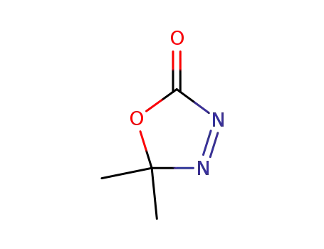 Molecular Structure of 28873-61-2 (5,5-dimethyl-1,3,4-oxadiazol-2(5H)-one)