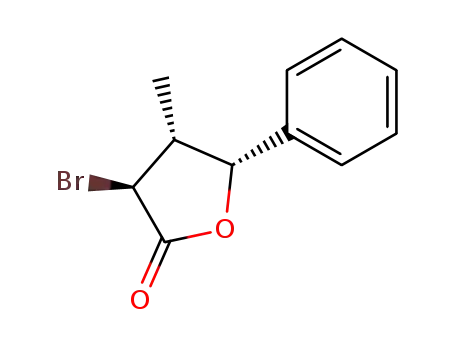 2α-bromo-3β-methyl-4β-phenyl-γ-butyrolactone
