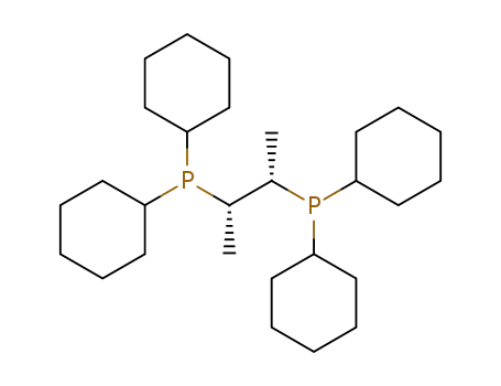 Molecular Structure of 94665-50-6 ((2S,3S)-BIS(DICYCLOHEXYLPHOSPHINO)BUTANE)