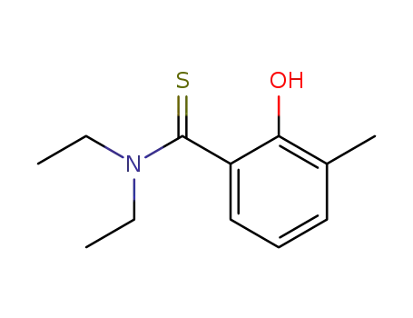 Benzenecarbothioamide, N,N-diethyl-2-hydroxy-3-methyl-