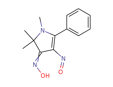 4-hydroximino-3-nitroso-1,5,5-trimethyl-2-phenyl-2-pyrroline