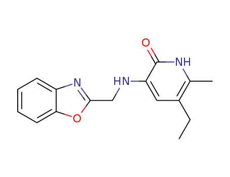 3-(((1,3-BENZOXAZOL-2-YL)METHYL)AMINO)-5-ETHYL-6-METHYLPYRIDIN-2(1H)-ONE