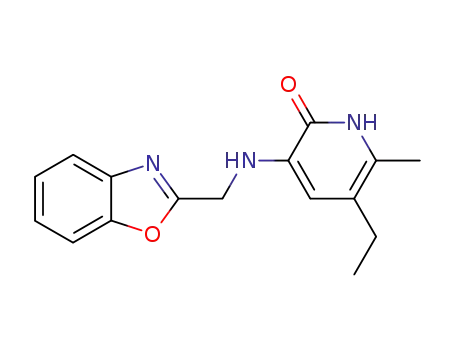 3-[(1,3-benzoxazol-2-ylmethyl)amino]-5-ethyl-6-methylpyridin-2(1H)-one