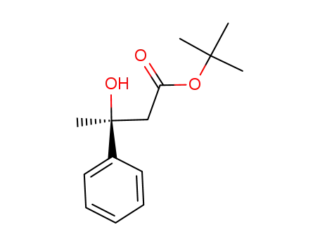 Benzenepropanoic acid, b-hydroxy-b-methyl-, 1,1-dimethylethyl ester,
(S)-