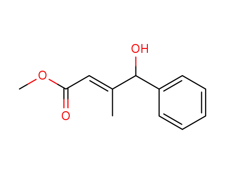 methyl 4-hydroxy-3-methyl-4-phenyl-(E)but-2-enoate