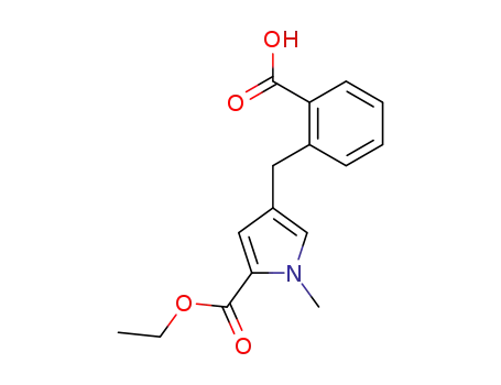 4-(2-Carboxy-benzyl)-1-methyl-1H-pyrrole-2-carboxylic acid ethyl ester