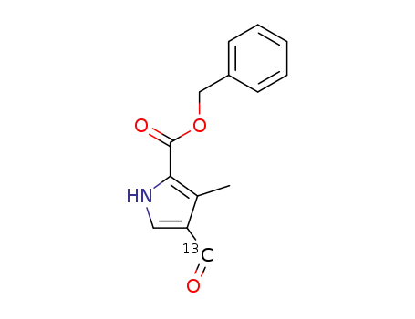 benzyl 4-formyl-3-methylpyrrole-2-carboxylate