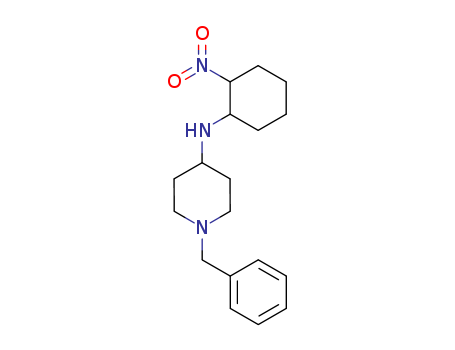 4-Piperidinamine, N-(2-nitrocyclohexyl)-1-(phenylmethyl)-