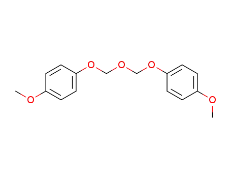 Molecular Structure of 63195-89-1 (1-methoxy-4-[(4-methoxyphenoxy)methoxymethoxy]benzene)