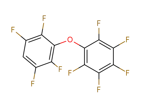 Molecular Structure of 14055-48-2 (1,2,3,4,5-pentafluoro-6-(2,3,5,6-tetrafluorophenoxy)benzene)