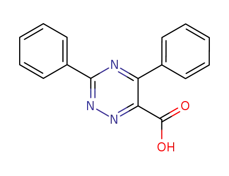 3,5-diphenyl-as-triazine-6-carboxylic acid