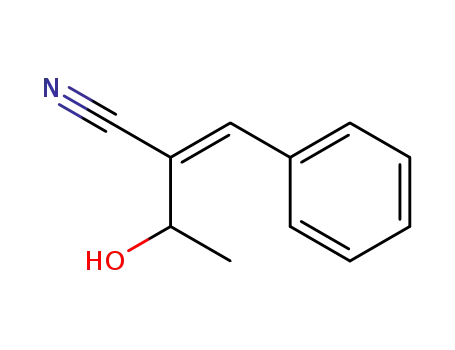 3-Hydroxy-2-[1-phenyl-meth-(Z)-ylidene]-butyronitrile