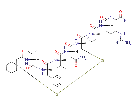 Argipressin, (1-mercaptocyclohexaneacetic acid)(1)-ile(2)-val(4)-