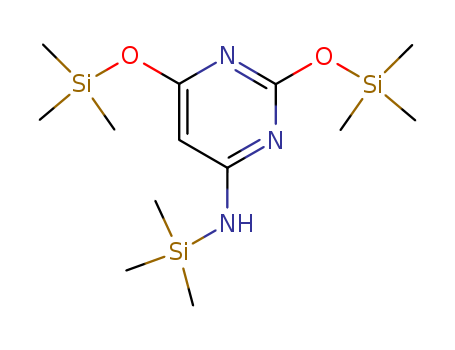 4-Pyrimidinamine, N-(trimethylsilyl)-2,6-bis[(trimethylsilyl)oxy]-