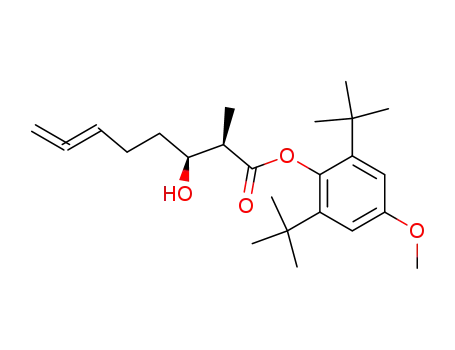 (2R,3S)-3-Hydroxy-2-methyl-octa-6,7-dienoic acid 2,6-di-tert-butyl-4-methoxy-phenyl ester