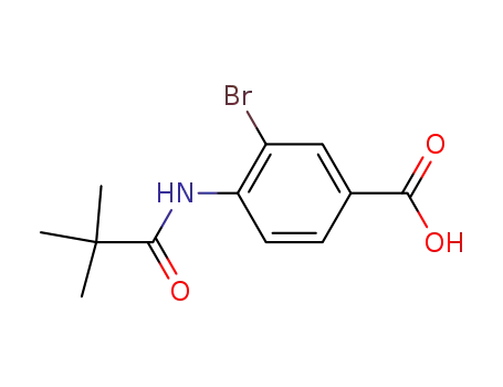 3-BroMo-4-pivalaMidobenzoic acid