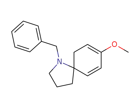 8-methoxy-1-benzyl-1-azaspiro<4.5>deca-6,8-diene