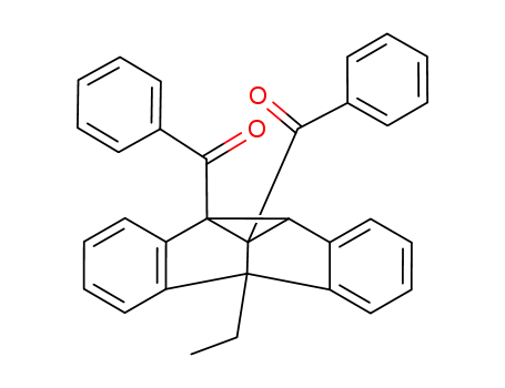 (8b-Benzoyl-4b-ethyl-8b,8d-dihydro-4bH-dibenzo[a,f]cyclopropa[cd]pentalen-8c-yl)-phenyl-methanone