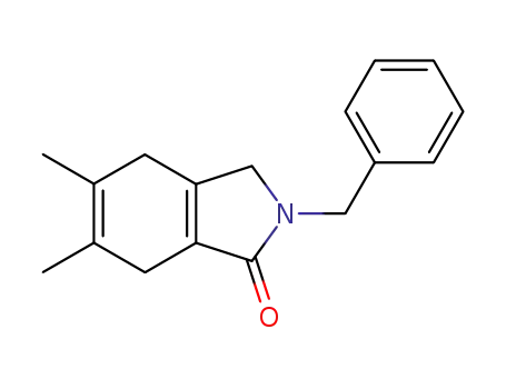N-benzyl-4,5-dimethyl-8-azabicyclo<4.3.0>nona-1(6),3-dien-7-one