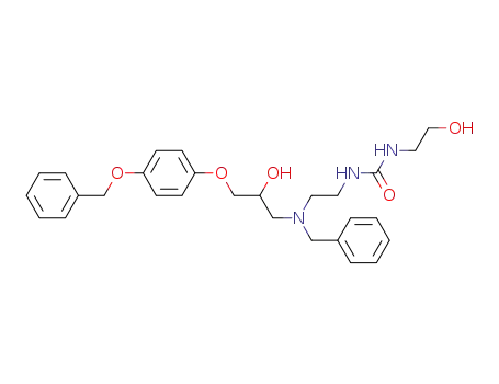 1-(2-{Benzyl-[3-(4-benzyloxy-phenoxy)-2-hydroxy-propyl]-amino}-ethyl)-3-(2-hydroxy-ethyl)-urea