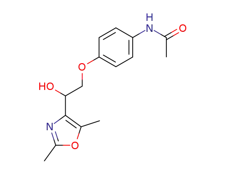 4-[2-(2,5-Dimethyl-4-oxazolyl)-2-hydroxyethoxy]acetanilide