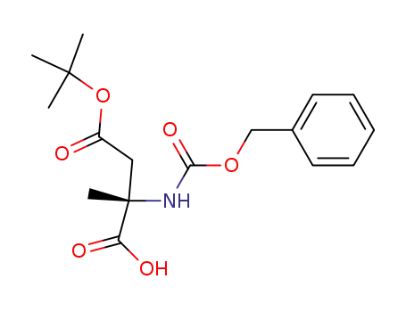 O<sup>4</sup>-(tert-Butyl) Hydrogen (S)-N<sup>2</sup>-<(Benzyloxy)carbonyl>-2-methylaspartate