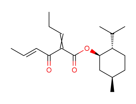 (E)-3-Oxo-2-prop-(Z)-ylidene-hex-4-enoic acid (1R,2S,5R)-2-isopropyl-5-methyl-cyclohexyl ester
