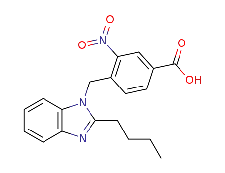 4-(2-Butyl-benzoimidazol-1-ylmethyl)-3-nitro-benzoic acid